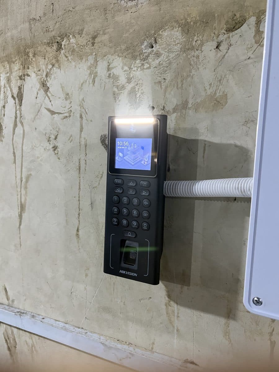 Present fingerprint and face terminal installed at Cherries Hypermarket, H-Medix Asokoro